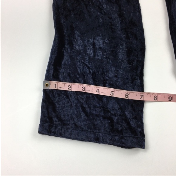 Soft Surroundings blue velvet tunic - Picture 9 of 16
